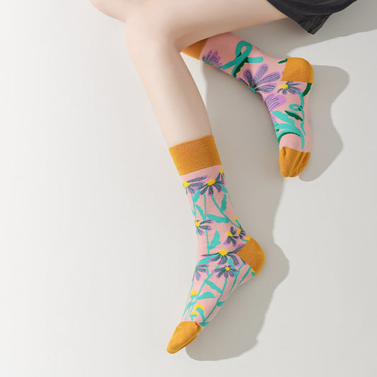 Floral Dream Socks - TheSockWave
