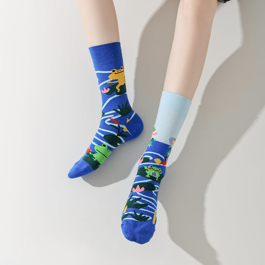 Lily Pond Sock - TheSockWave
