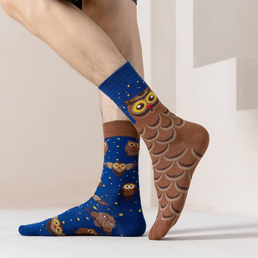 Starry Owl Sock - TheSockWave