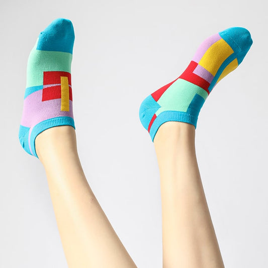 Artistic Geometric Sock - TheSockWave