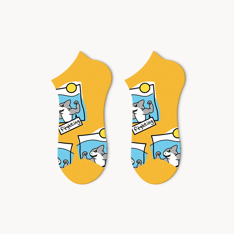 Beach Shark Sock - TheSockWave
