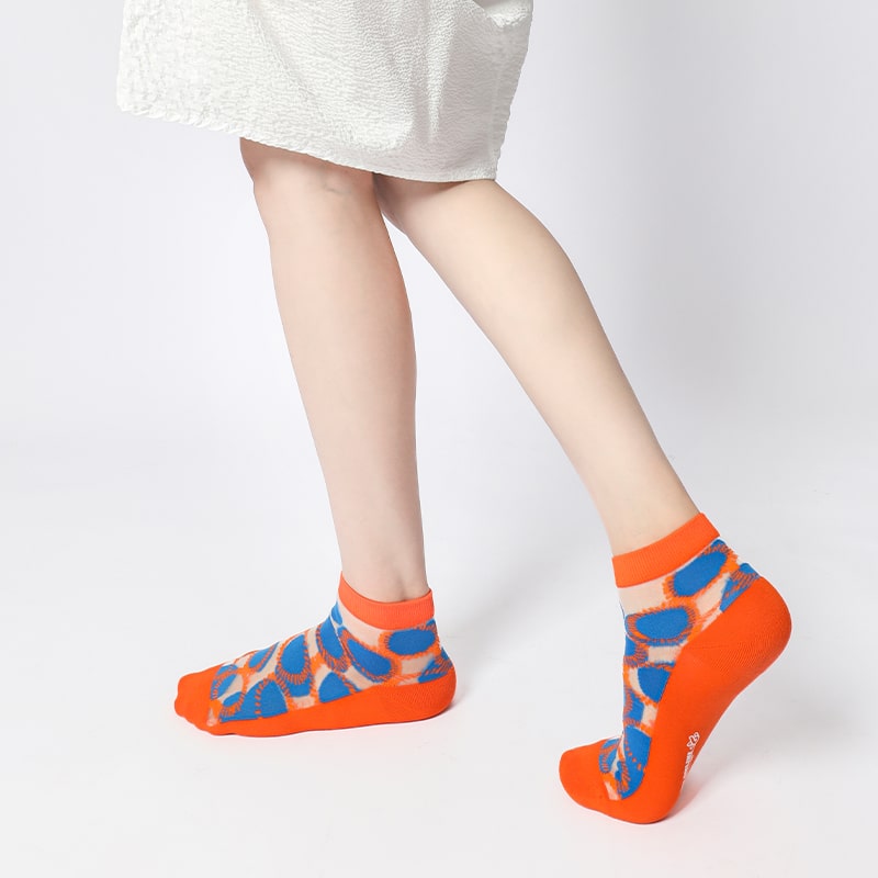 Blue Dot Stockings - TheSockWave