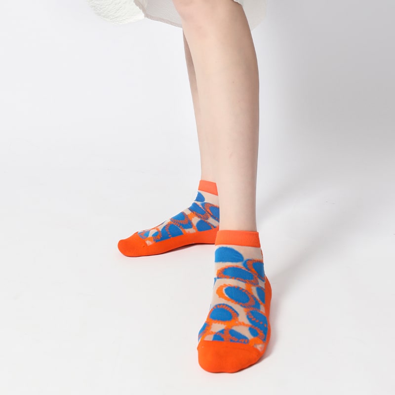 Blue Dot Stockings - TheSockWave