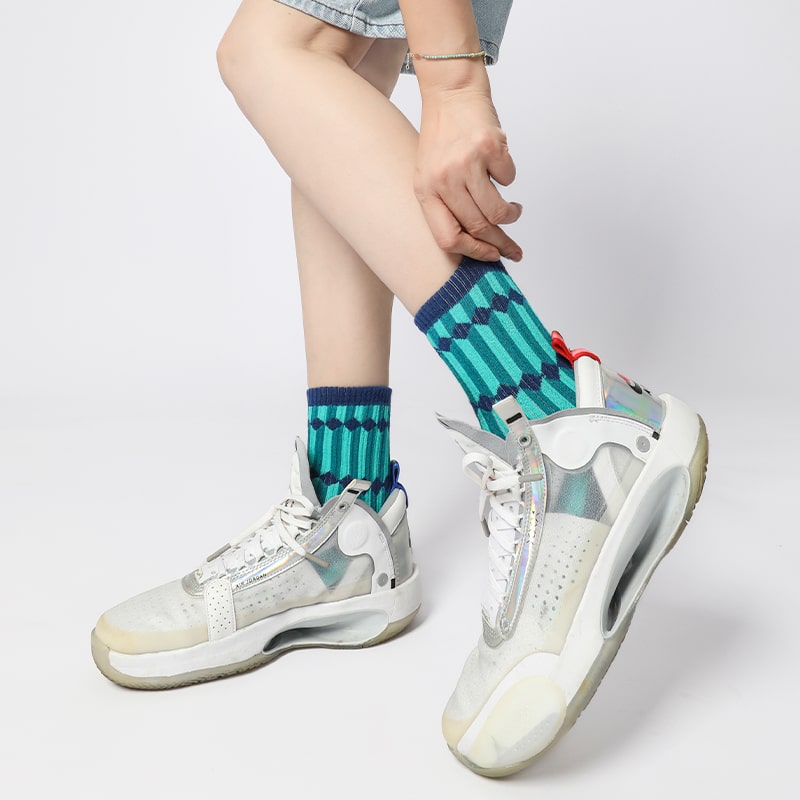 Blue Tide Sock - TheSockWave