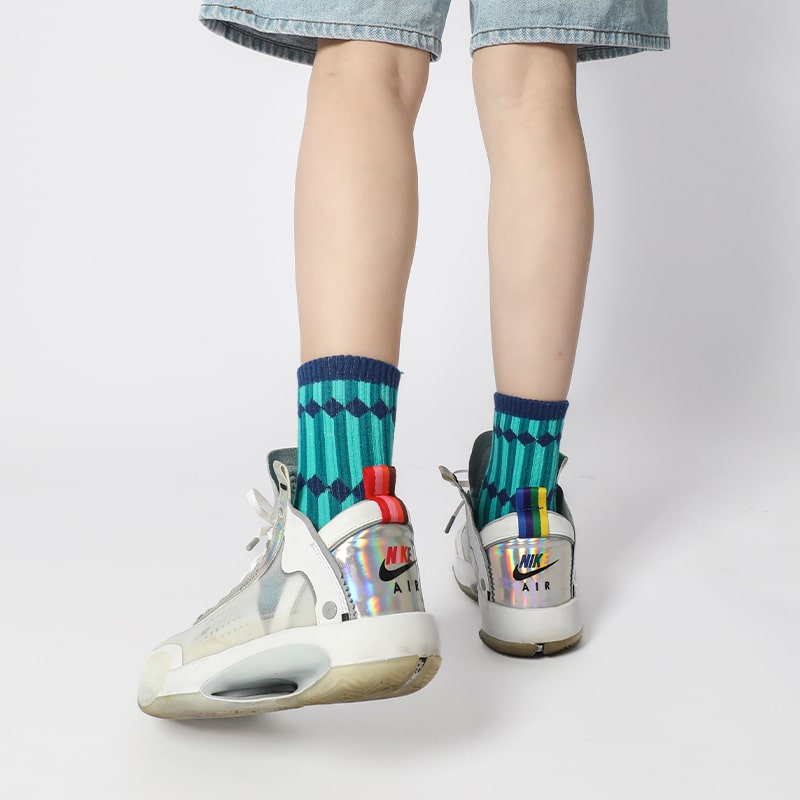 Blue Tide Sock - TheSockWave