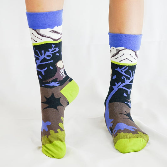 Branch & Snow Sock - TheSockWave