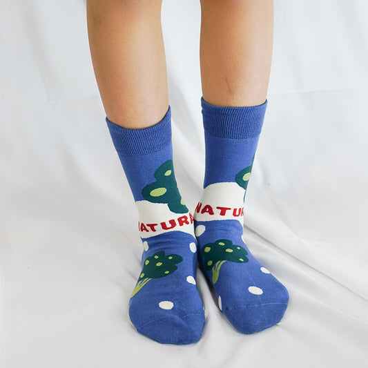 Broccoli Natural Sock - TheSockWave
