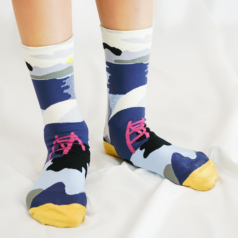 Calm Scenery Sock - TheSockWave