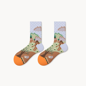 Flower Picker Sock - TheSockWave