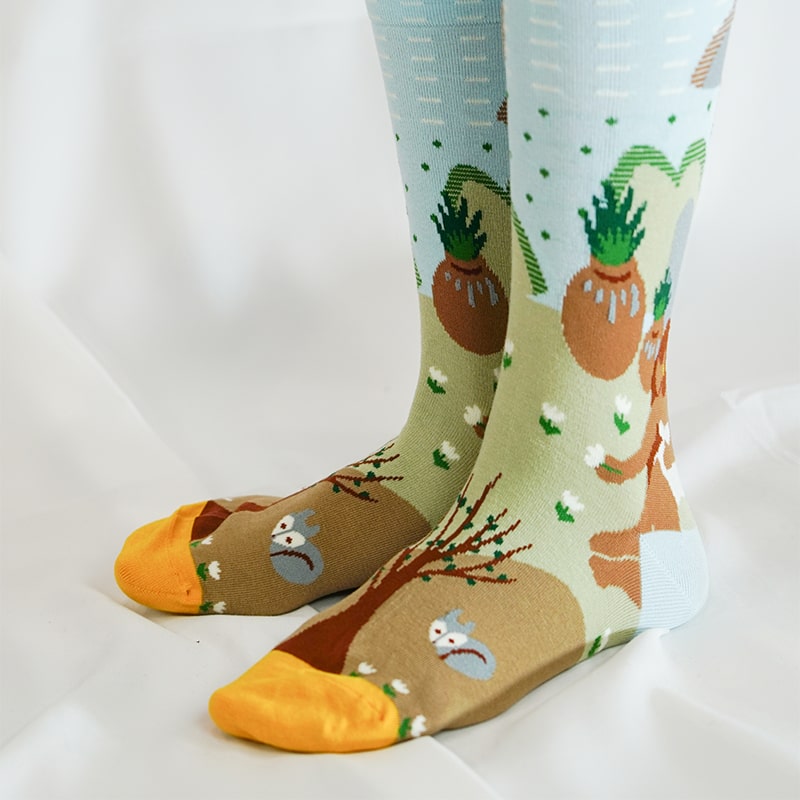 Flower Picker Sock - TheSockWave