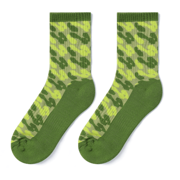 Green Vibrant Sock - TheSockWave