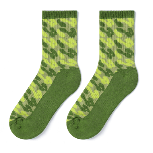 Green Vibrant Sock - TheSockWave