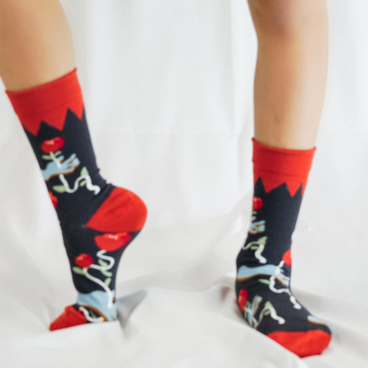 Hands of Roses Sock - TheSockWave