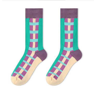 Lavender Lattice Sock - TheSockWave
