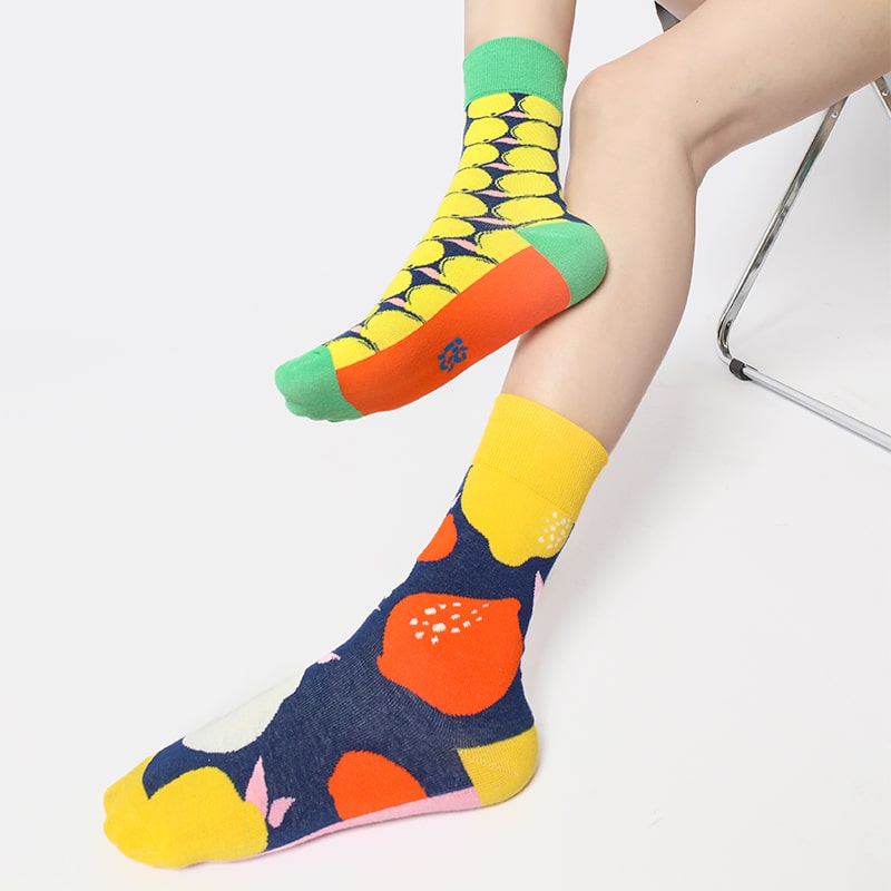 Lemon Fantasia Sock - TheSockWave