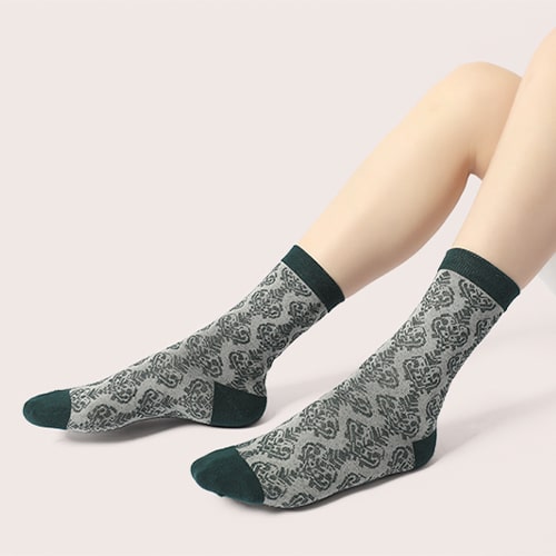 Midnight Blossom Sock - TheSockWave