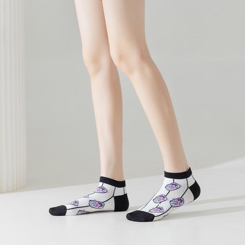 Monochrome Mobile Sock - TheSockWave