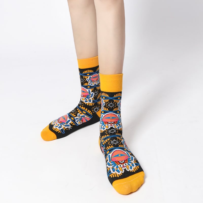 Nighttime Spider Sock - TheSockWave