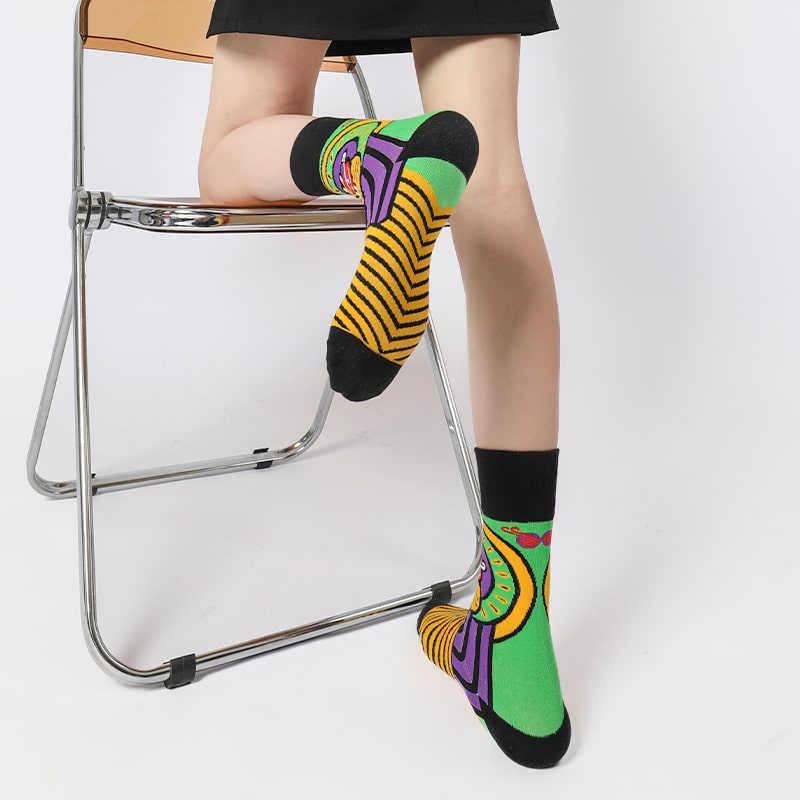Owl Ethnic Sock - TheSockWave