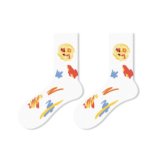 Patched Sunshine Sock - TheSockWave
