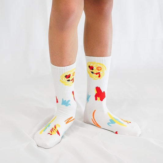 Patched Sunshine Sock - TheSockWave