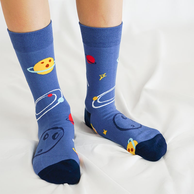 Planetary Blues Sock - TheSockWave