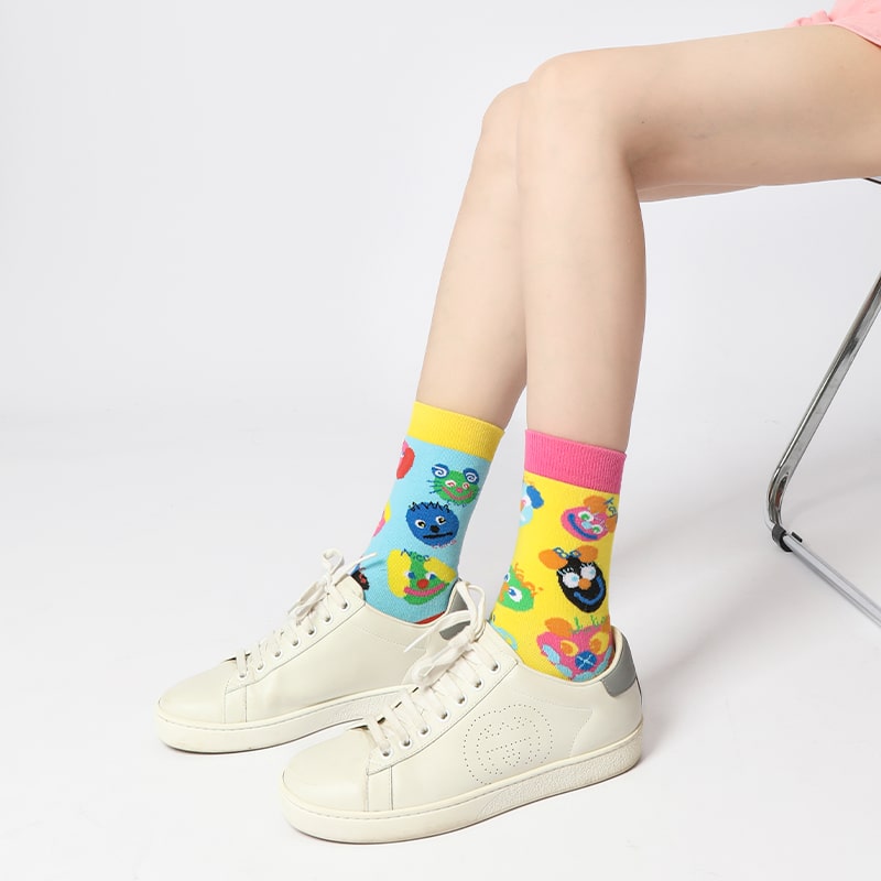 Playful Figure Sock - TheSockWave