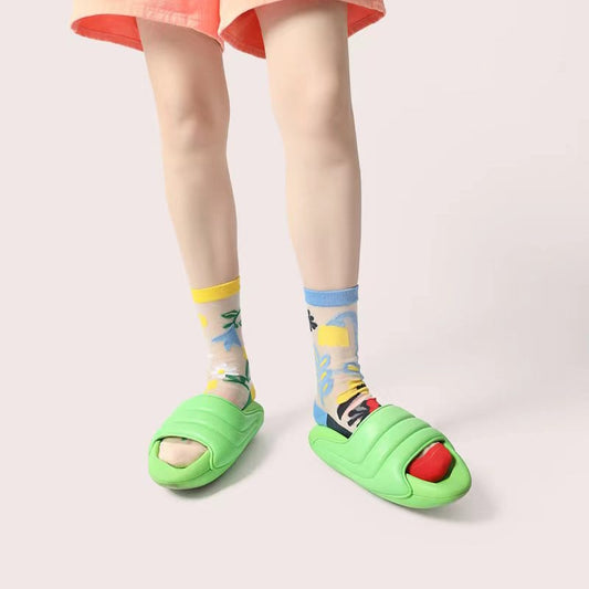 Playful Petals Stockings - TheSockWave