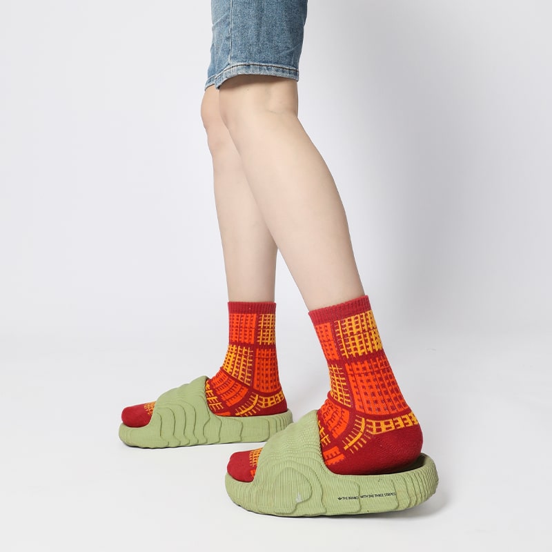 Red Passionate Sock - TheSockWave