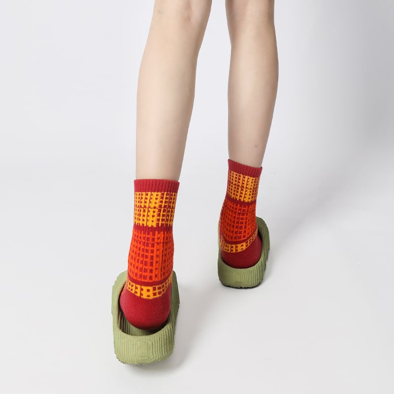 Red Passionate Sock - TheSockWave