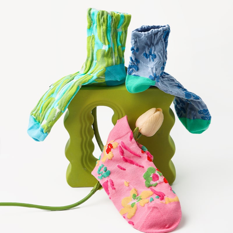 Springtime Floral Socks Set - TheSockWave