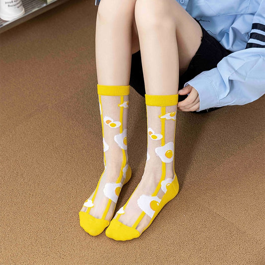 Sunny Egg Stockings - TheSockWave