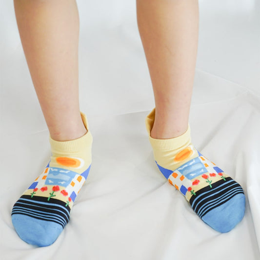 Sunny Village Sock - TheSockWave