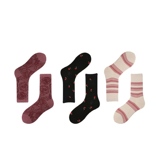 Sweet Dream Floral Socks Set - TheSockWave