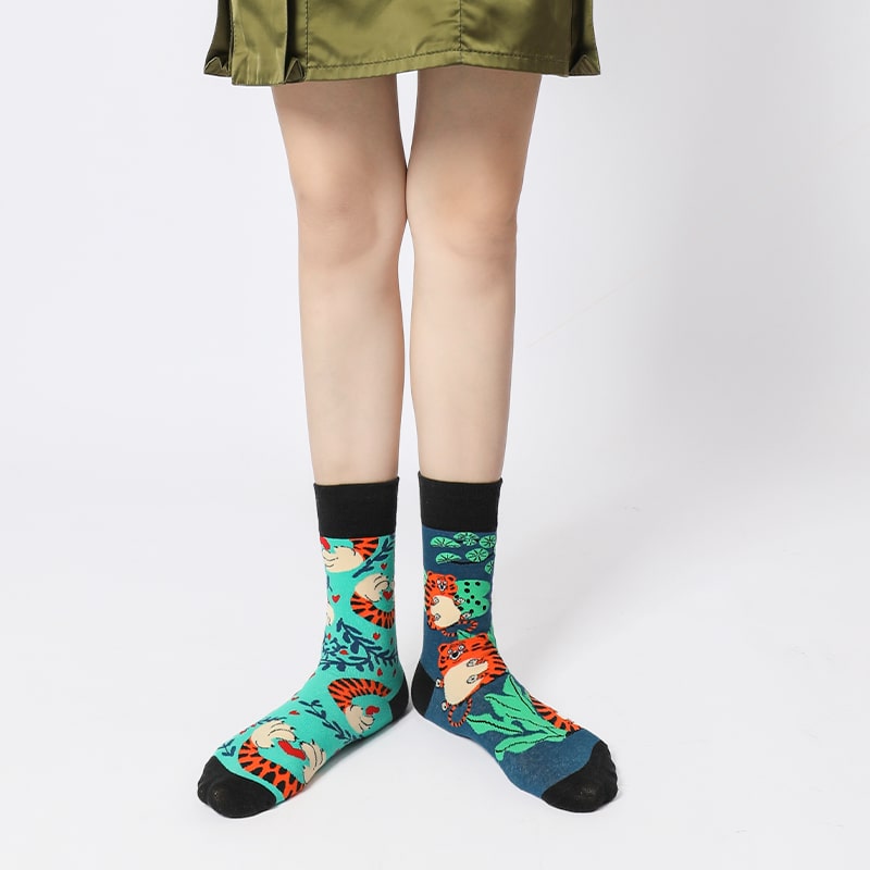 Tiger Jungle Sock - TheSockWave
