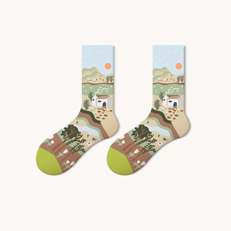 Warm Village Sock - TheSockWave