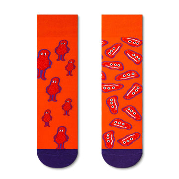Whimsical Aliens Sock - TheSockWave