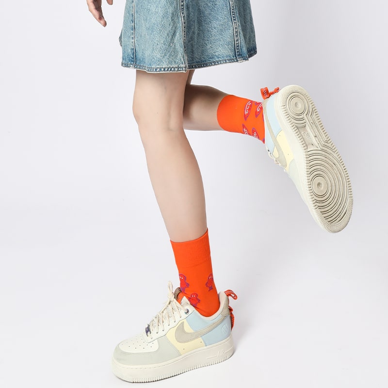 Whimsical Aliens Sock - TheSockWave