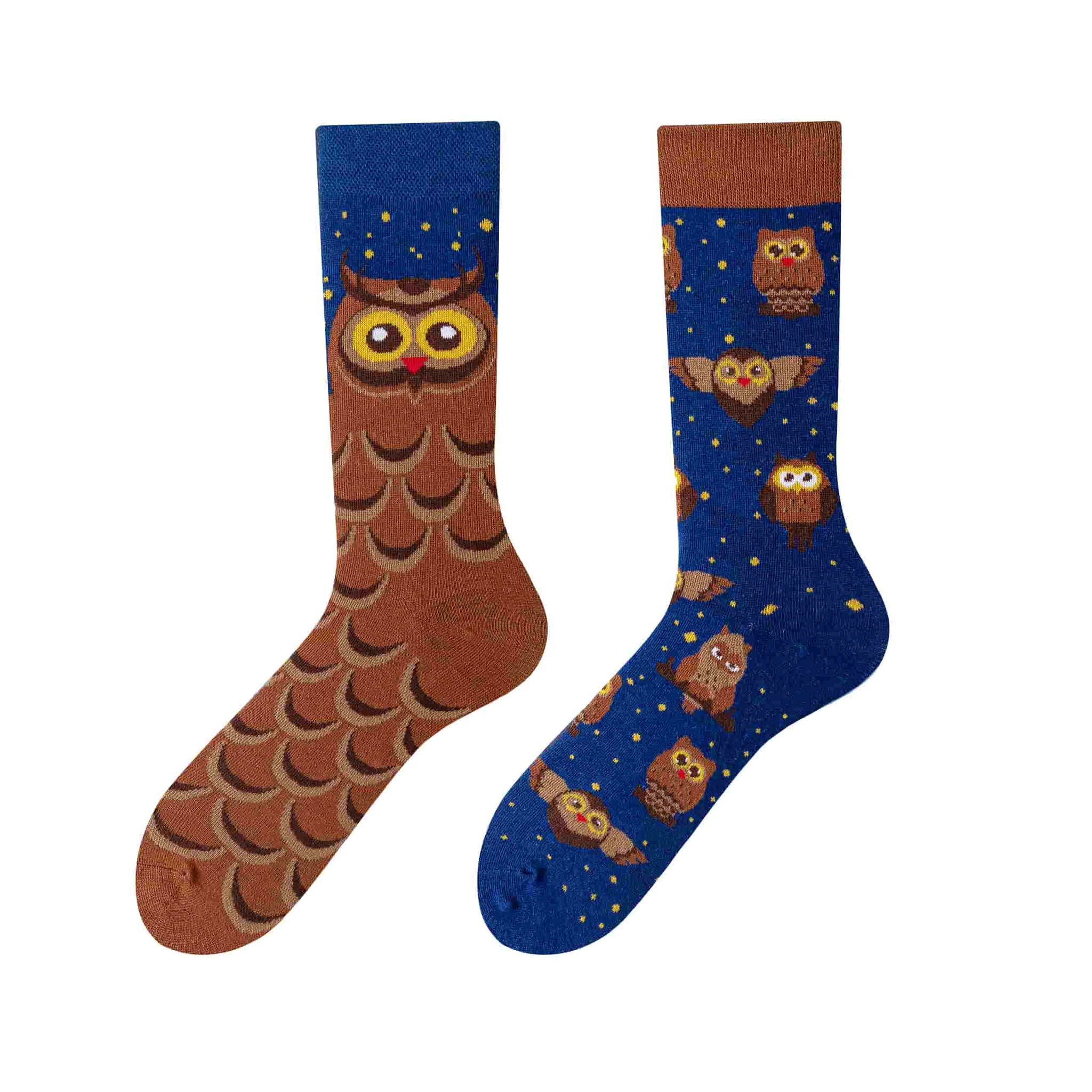 Starry Owl Sock