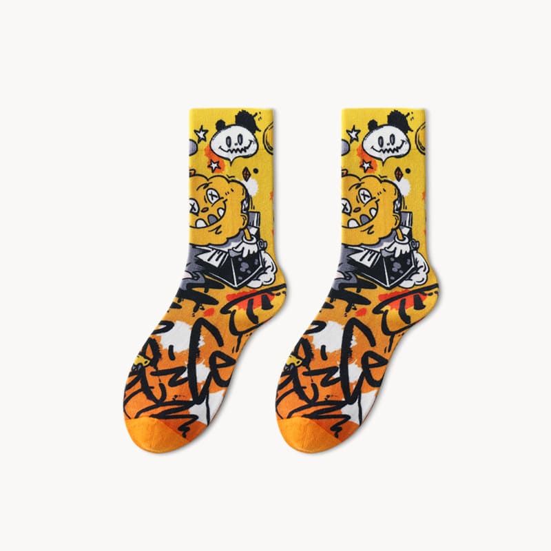 Complex Graffiti Sock - TheSockWave