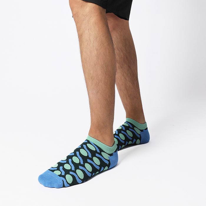 Dot & Lines Sock - TheSockWave