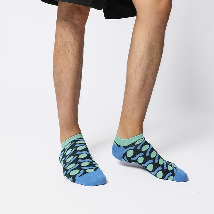 Dot & Lines Sock - TheSockWave