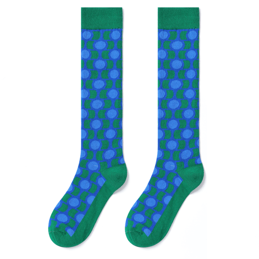 Emerald Dot Sock - TheSockWave