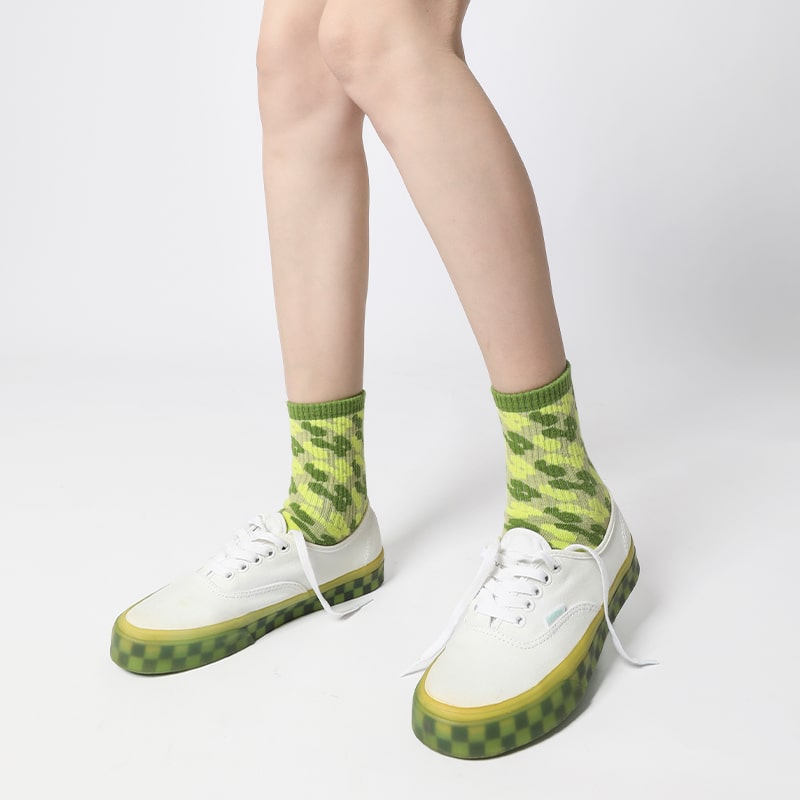 Green Vibrant Sock - TheSockWave