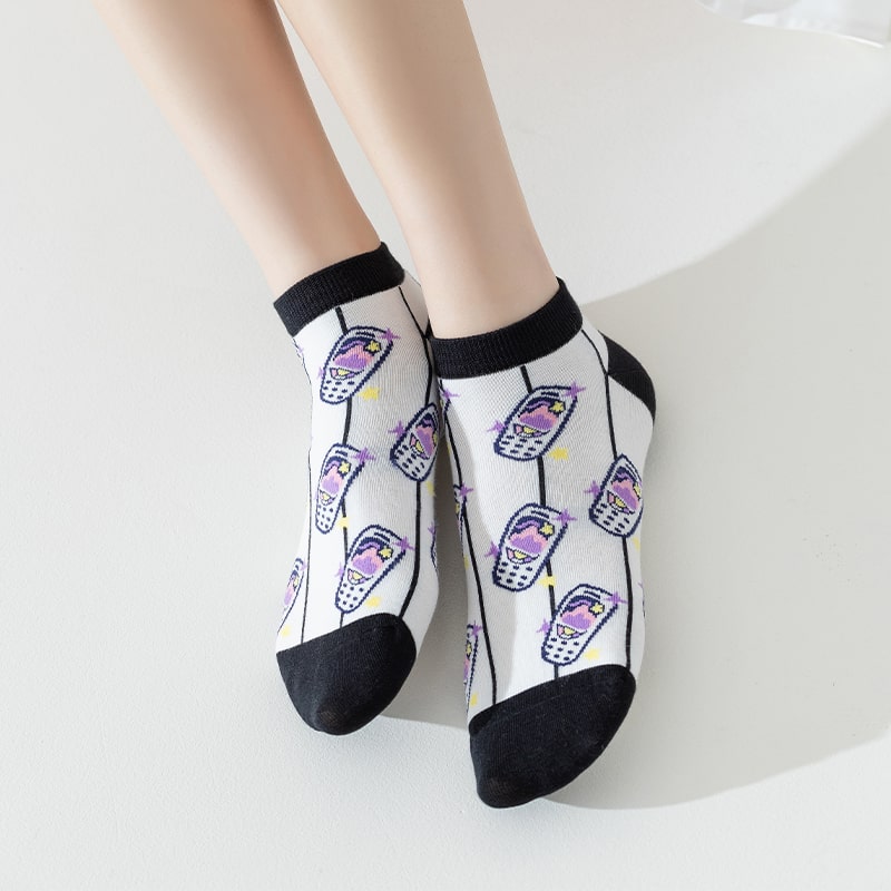 Phone Socks | Monochrome Mobile Socks | TheSockWave