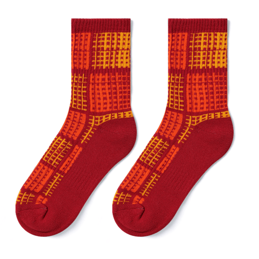 Red Passionate Sock - TheSockWave