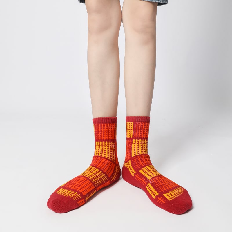Red Passionate Sock - TheSockWave