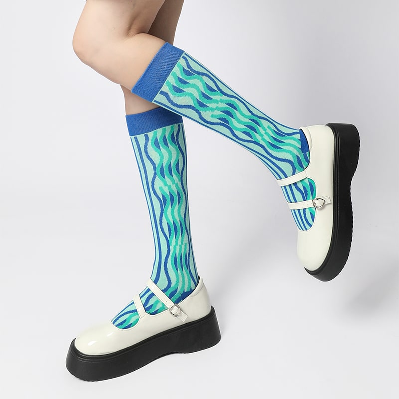 Rippling Stripes Sock - TheSockWave