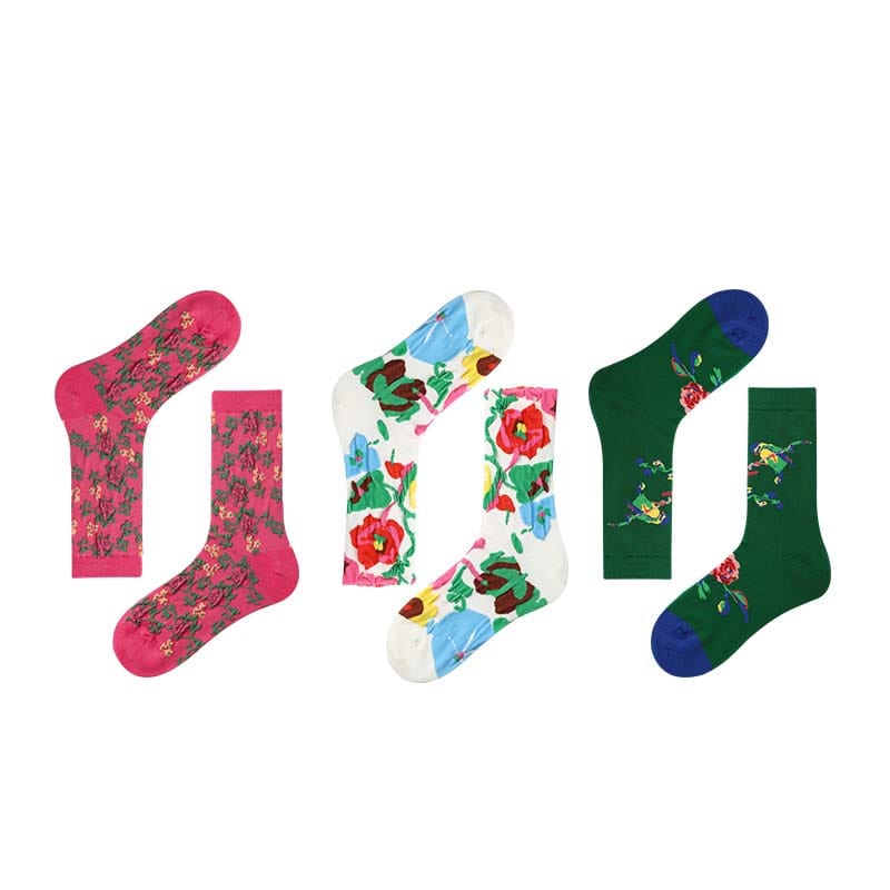 Spring Trees Socks Set | TheSockWave
