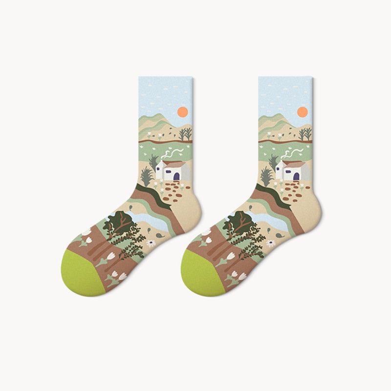 Warm Village Sock - TheSockWave